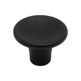 Nuppivedin Beslag Design Tuba Ø28x19mm musta