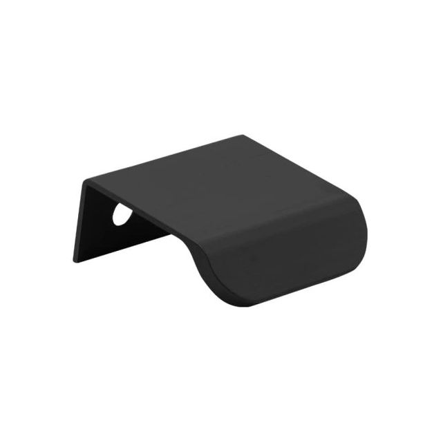 Profiilivedin Beslag Design Roundy, 40x40x18mm, harjattu musta