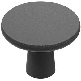 Nuppivedin Beslag Design Terra Ø37mm mattamusta