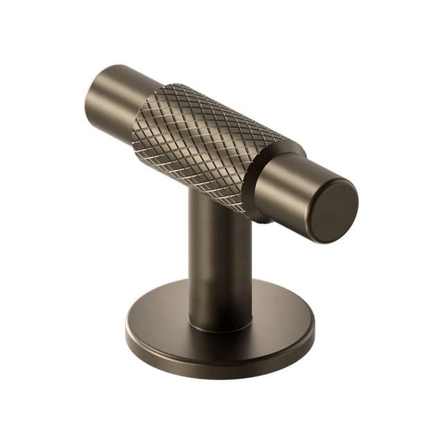 T-nuppivedin Beslag Design T Manor, 54x30x39mm, matta pronssi