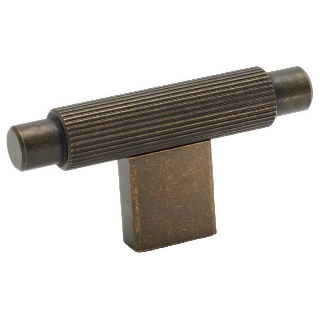 Nuppivedin Beslag Design Arpa T, 70mm, antiikkimessinki