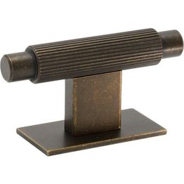 Nuppivedin Beslag Design Arpa T Backplate, 70mm, antiikkimessinki