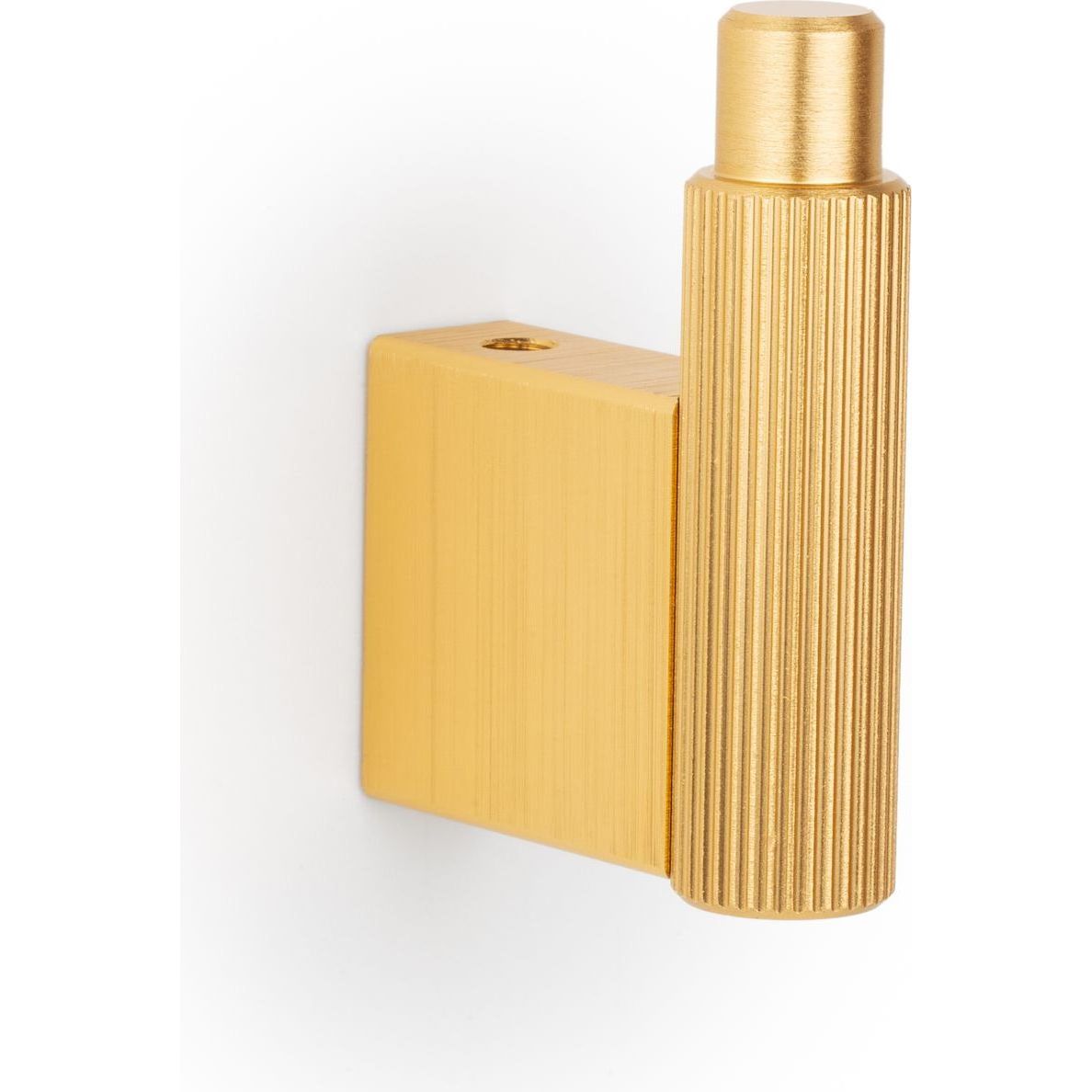 Vaatekoukku Beslag Design Arpa, harjattu messinki