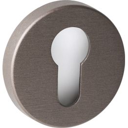 Avainkilpi Beslag Design R-E, tumma pronssi