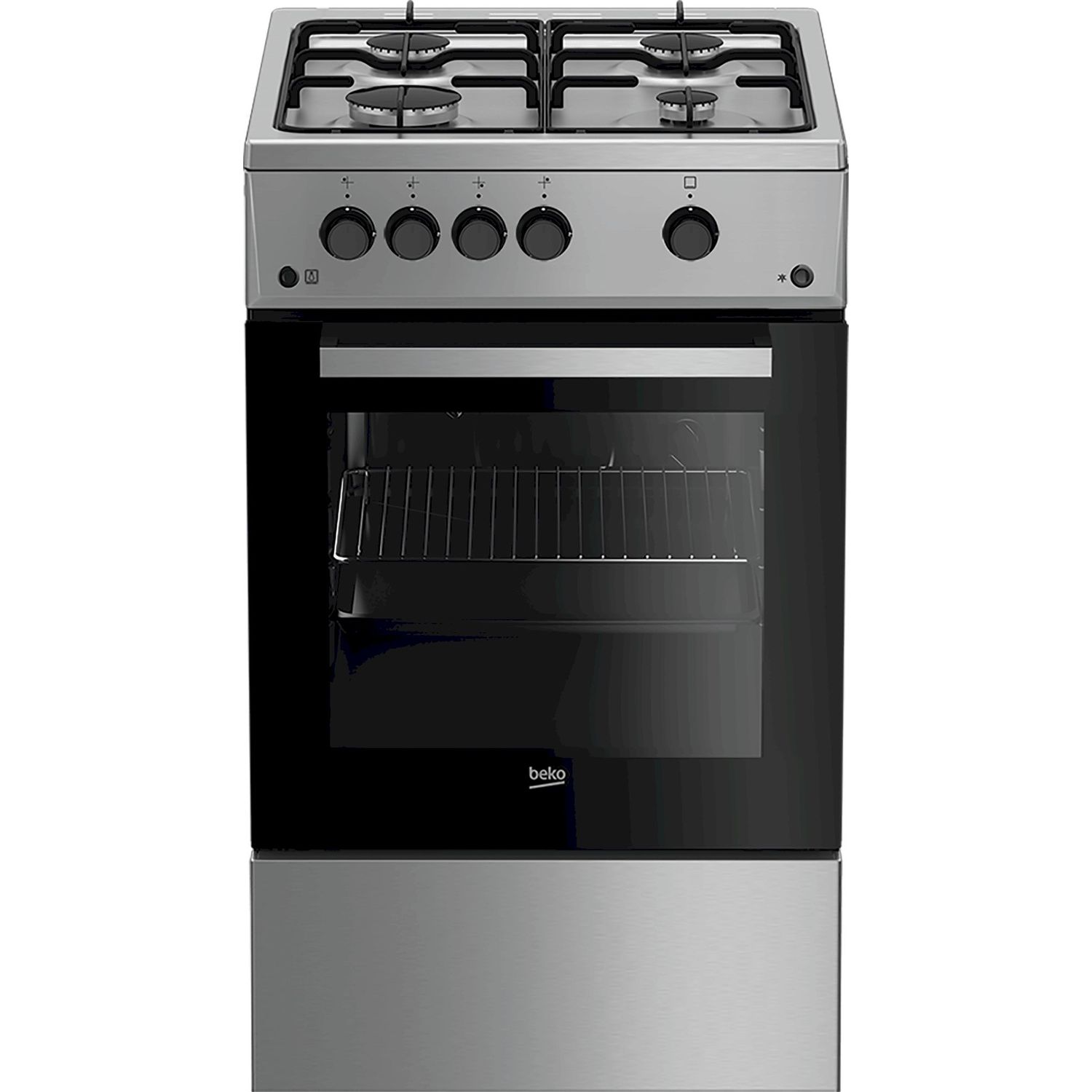 Kaasuliesi kaasu-uunilla Beko FSG52020FX, 50cm, teräs