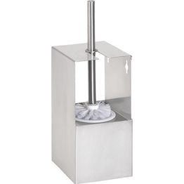 WC-harjateline Bemeta Niva, seinäkiinnitys, hopea