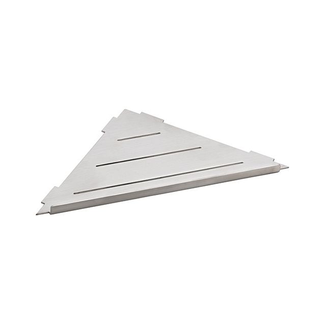 Suihkuhylly Bemeta Cytro, 297x210 mm, harjattu hopea