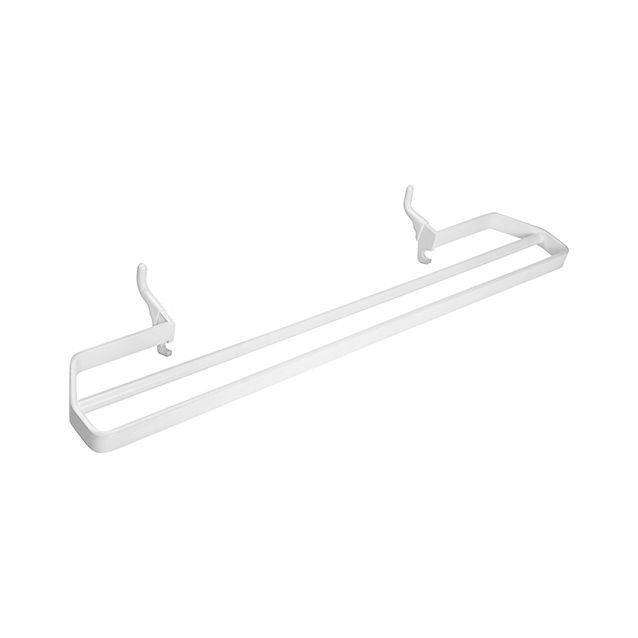 Kaksoispyyheteline patterille Bemeta Rawell, 320 mm, valkoinen