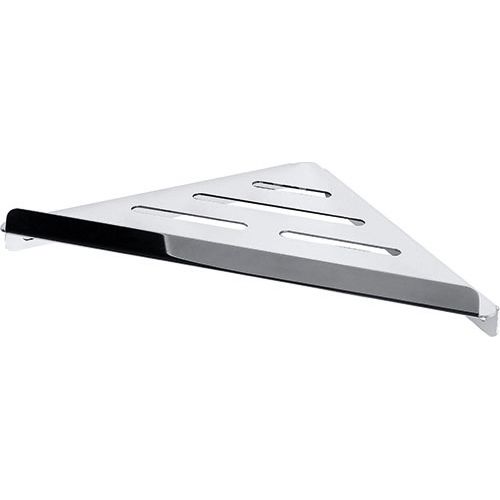 Suihkun kulmahylly Bemeta Cytro, 205x110x25 mm, hopea