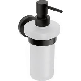 Saippua-annostelija Bemeta Dark, 230 ml, 80x133x190 mm, musta