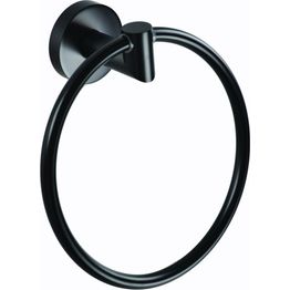 Pyyherengas Bemeta Dark, 160x65x175 mm, pyöreä, musta