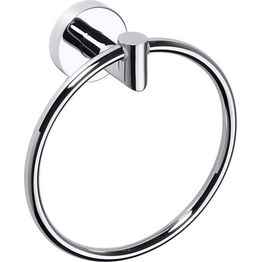 Pyyherengas Bemeta Omega, pyöreä, hopea