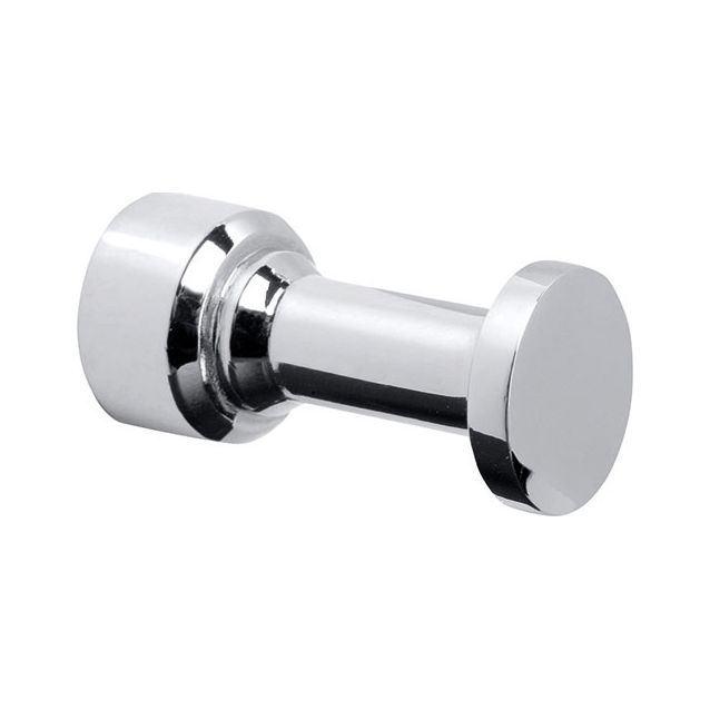 Laukkukoukku Bemeta Omega, 15x15 mm, hopea