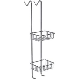 Kaksoissuihkuhylly Bemeta Cytro, 170x260x700 mm, riippuva, hopea