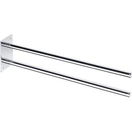 Kaksoispyyhetanko Bemeta Omega, 365 mm, hopea