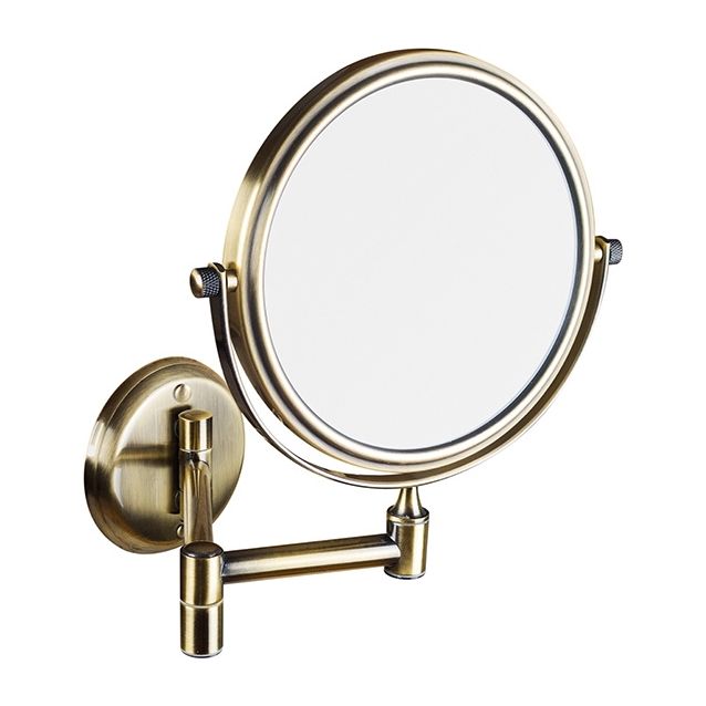 Meikkipeili Bemeta Retro, ø 140 mm, pronssi