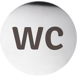 Ovikyltti WC Bemeta Home, pyöreä, kiillotettu teräs