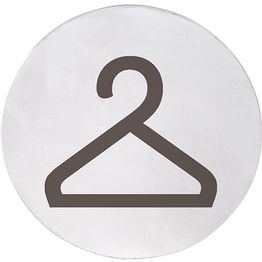 Ovikyltti pukuhuone Bemeta Home, pyöreä, matta