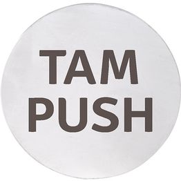 Ovikyltti työnnettävä ovi Bemeta Home, pyöreä, matta