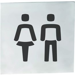 Ovikyltti miesten ja naisten WC Bemeta Home, neliskulmainen, matta