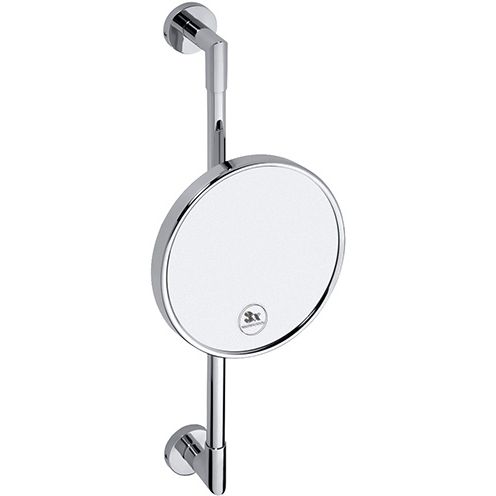 Meikkipeili varrella Bemeta, Ø 200 mm, kiiltävä kromi