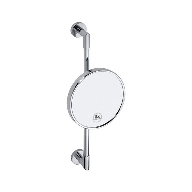 Meikkipeili varrella Bemeta, Ø 200 mm, kiiltävä kromi