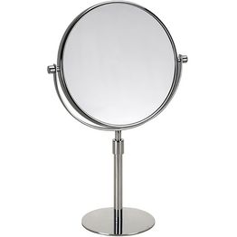 Meikkipeili Bemeta, Ø 200 mm, teleskooppivarrella, kiiltävä kromi