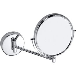 Kaksipuoleinen meikkipeili Bemeta, Ø 200 mm, kiiltävä kromi