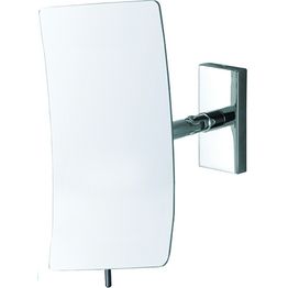 Meikkipeili Bemeta, 360° kääntyvä, 245 x 130 mm, hopea