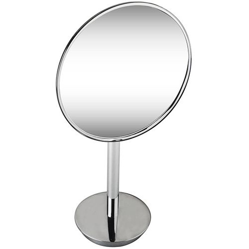 Yksipuoleinen meikkipeili Bemeta, Ø 215 mm, vapaasti seisova, kiiltävä kromi