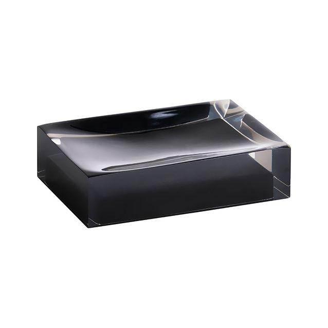 Saippuateline Bemeta Vista, vapaasti seisova, musta