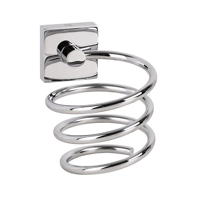 Hiustenkuivaimen pidike Bemeta Beta, spiraali, hopea