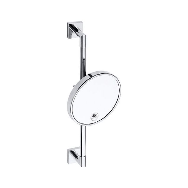 Meikkipeili Bemeta Beta, ø 200 mm, hopea