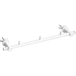 Pyyheteline patterille koukuilla Bemeta Rawell, 300 mm, valkoinen