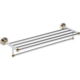 Pyyhetanko Bemeta Retro, 605 mm, kaiteella, kulta/kromi