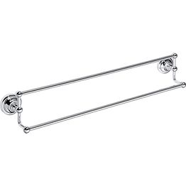 Kaksoispyyhetanko Bemeta Retro, 600 mm, kromi