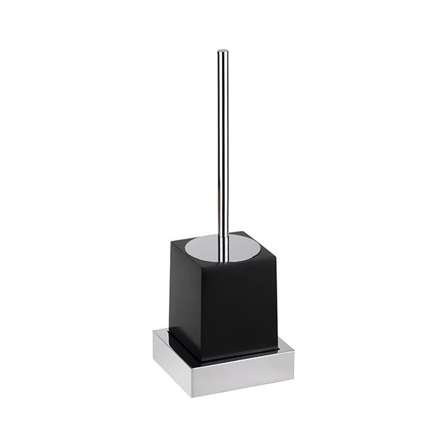 WC-harjateline Bemeta Gamma, seinäkiinnitys, musta