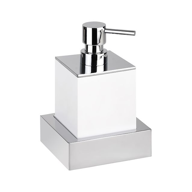 Saippua-annostelija Bemeta Gamma, 200 ml, valkoinen