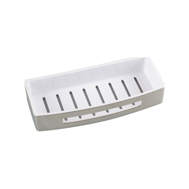 Suihkuhylly Bemeta Cytro, 300x125x55 mm, valkoinen