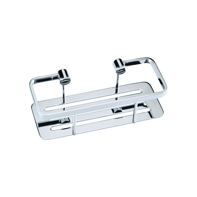 Suihkuhylly Bemeta Cytro, 250x105x70 mm, hopea