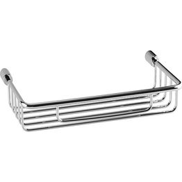 Suihkuhylly Bemeta Cytro, 155x100x25 mm, hopea