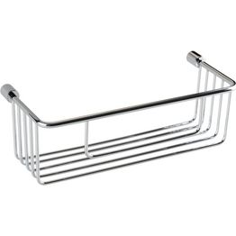 Suihkuhylly Bemeta Cytro, 320x135x110 mm, hopea