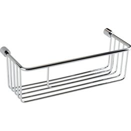 Suihkuhylly Bemeta Cytro, 230x135x110 mm, hopea