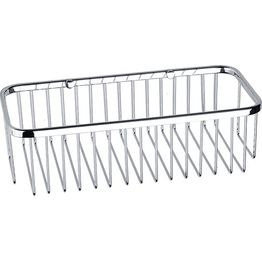 Suihkuhylly Bemeta Cytro, 305x125x70 mm, hopea