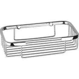 Suihkuhylly Bemeta Cytro, 210x120x50 mm, hopea