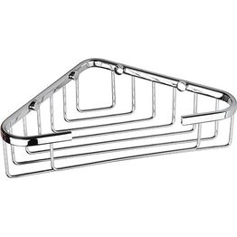 Suihkun kulmahylly Bemeta Cytro, 250x155x60 mm, hopea