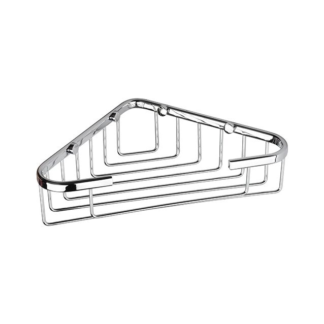 Suihkun kulmahylly Bemeta Cytro, 250x155x60 mm, hopea