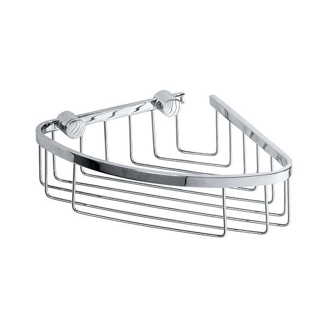 Suihkun kulmahylly Bemeta Cytro, 260x185x70 mm, hopea