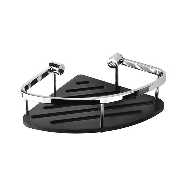 Suihkun kulmahylly Bemeta Cytro, 265x200x78 mm, hopea