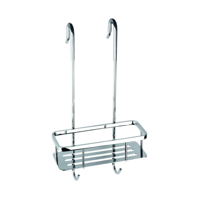 Suihkuhylly Bemeta Cytro, 250x160x455 mm, riippuva, hopea